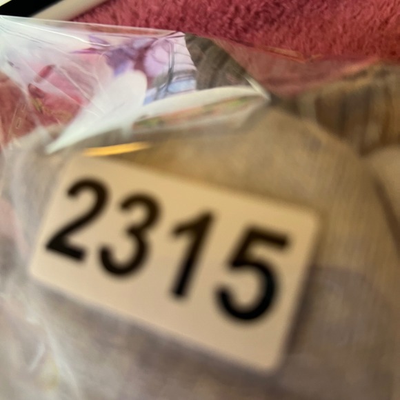 Ann Taylor Loft Tie Mock Neck Wool Cashmere Angora Sweater M Light Blue Pockets - Picture 7 of 7